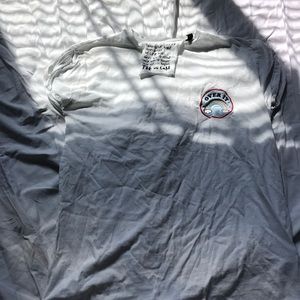 Super cute rainbow over it shirt by top shop